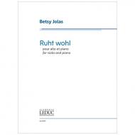 Jolas, B.: Ruht wohl 