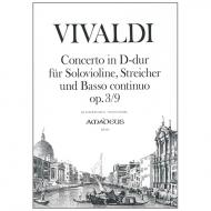 Vivaldi, A.: Violinkonzert Op. 3/9 RV 230 D-Dur 