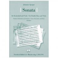 Sperger, J. M.: Sonata, Meier CI/6 