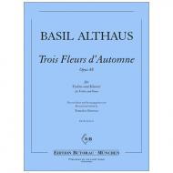 Althaus, B.: Trois Fleurs d'Automne 