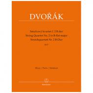 Dvořák, A.: Streichquartett Nr. 2 B-Dur 
