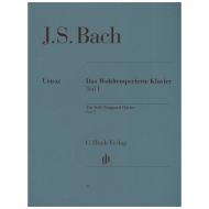 Bach, J. S.: Das Wohltemperierte Klavier Teil I 