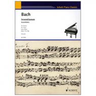 Bach, J. S.: Inventionen BWV 772 – 786 
