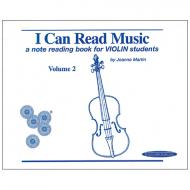Martin, J.: I Can Read Music Volume 2 