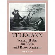 Telemann, G. Ph.: Violasonate B-Dur TWV 41:B3 