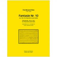 Ries, F.: Fantasie Nr. 10 über Themen aus Rossinis Oper »Armida« Op. 133/1 
