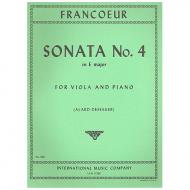 Francoeur, F.: Violasonate Nr. 4 E-Dur 