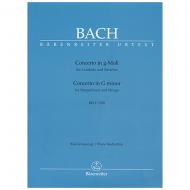 Bach, J. S.: Cembalokonzert BWV 1058 g-Moll 