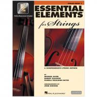 Allen, M./Gillespie, R./Tellejohn Hayes, P.: Essential Elements for Strings 2000 Book 1 (+Online Audio und Video) 