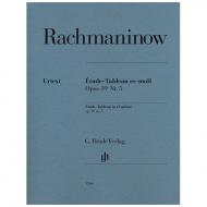 Rachmaninoff, S.: Étude-Tableau Op. 39/5 e flat minor 