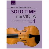 Blackwell, K. & D.: Solo Time for Viola Book 1 