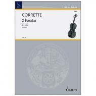 Corrette, M.: 2 Violasonaten und 1 Menuett 