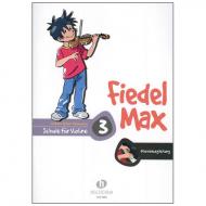 Holzer-Rhomberg, A.: Fiedel-Max für Violine Schule 3 – Klavierbegleitung 