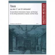 Tänze aus dem 17. und 18. Jahrhundert 