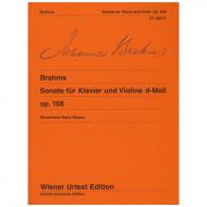 Brahms, J.: Violinsonate Op. 108 d-Moll 