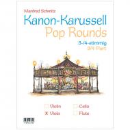Schmitz, M.: Kanon-Karussell – Pop Rounds 3-4-stimmig (Viola) 