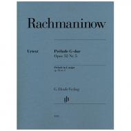 Rachmaninoff, S.: Prélude Op. 32/5 G-Dur 