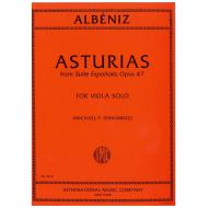 Albeniz, I.: Asturias aus »Suite Espagnole« Op. 47 