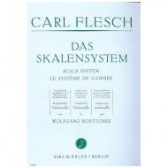 Flesch, C.: Das Skalensystem für Violoncello 