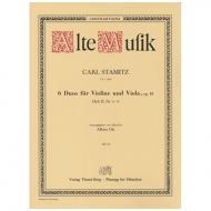 Stamitz, K.: 6 Duos Op. 18 Band 2 (Nr. 4-6) 
