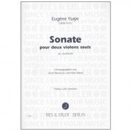 Ysaye, E.: Sonate op.posthume 