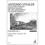 Vivaldi, A.: Violinkonzert Op. 8/2 RV 315 g-Moll »Der Sommer« 