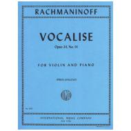 Rachmaninow, S.: Vocalise Op. 34 Nr. 14 