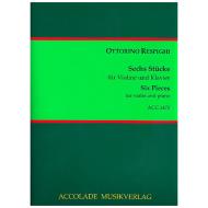Respighi, O.: 6 Pezzi 
