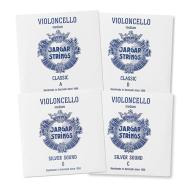 SILVER SOUND cello string SET by Jargar 