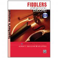 Dabczynski, A. H./Phillips, B.: Fiddlers Philharmonic Encore! – Teacher's Manual (+CD) 