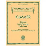 Kummer, F. A.: Ausgewählte Schüler/Lehrer Duette aus Op. 60 