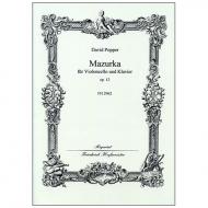 Popper, D.: Mazurka Op. 12 