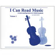 Martin, J.: I Can Read Music Volume 1 