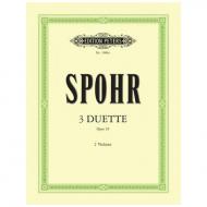 Spohr, L.: 3 Duette Op. 39 