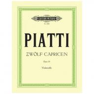 Piatti, A.: Capricen mit Vorübungen Op. 25 