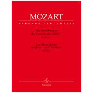 Mozart, W. A.: Die Notenbücher der Geschwister Mozart 