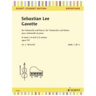 Lee, S.: Gavotte Op. 112 