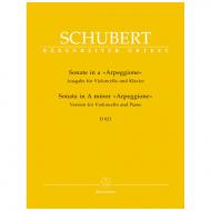 Schubert, F.: Sonate in a 'Arpeggione' a-Moll D 821 