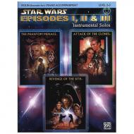 Williams, J.: Star Wars Episodes 1-3 (+CD) 