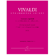 Vivaldi, A.: Konzert für 2 Violoncelli, Streicher und Basso continuo RV 531 g-Moll 