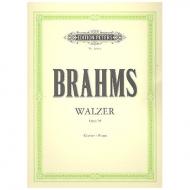 Brahms, J.: Walzer Op. 39 