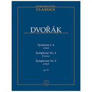 Dvorák, A.: Symphonie Nr. 4 d-Moll Op. 13 