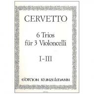 Cervetto, G.: 6 Trios Band 1 (Nr.1-3) 