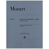 Mozart, W. A.: Fantasie und Sonate c-Moll KV 475/457 