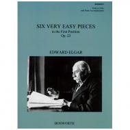Elgar, E.: 6 einfache Stücke Op. 22 