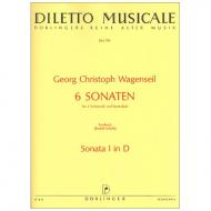 Wagenseil, G. C.: 6 Sonaten Band 1 Nr. 1 D-Dur 