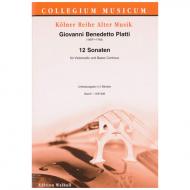 Platti, G. B.: 12 Sonaten Band 1 (Nr.1-6) 
