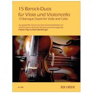 15 Barock-Duos für Viola und Violoncello 