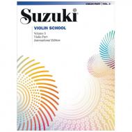Suzuki Violin School Vol. 3 