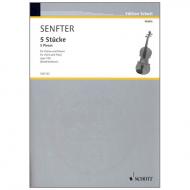 Senfter, J.: 5 Stücke Op. 100 